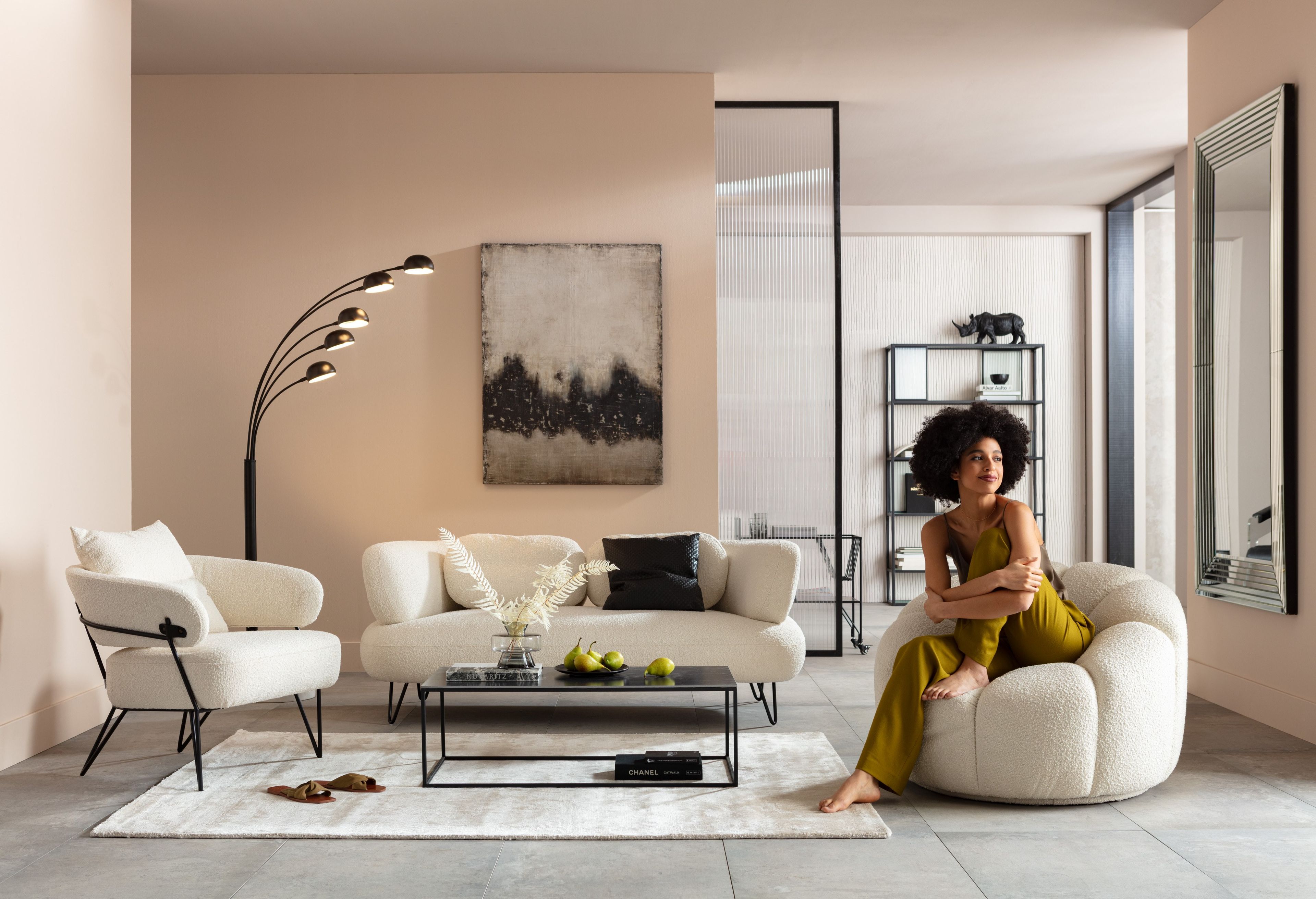 2-местный диван из полиэстера KARE Design Peppo ARCH-00104386 - Вид №17