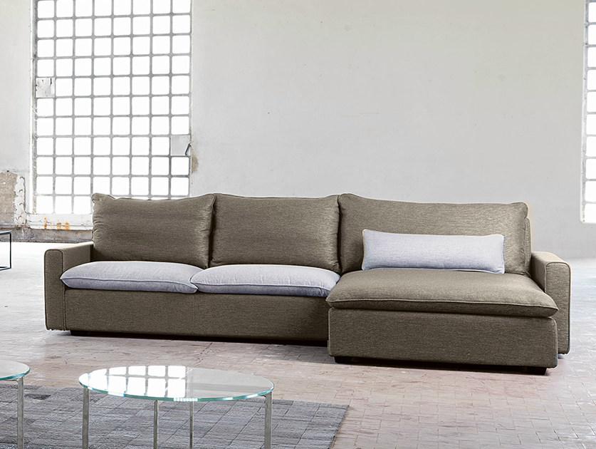 Domingo Salotti Диван из ткани с шезлонгом Henri sun-id-1503918 - Вид №5