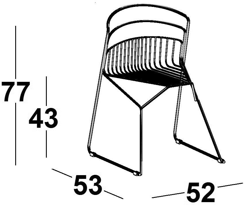Luxy Санный стул из стали Ribelle sun-id-1387428 - Вид №13