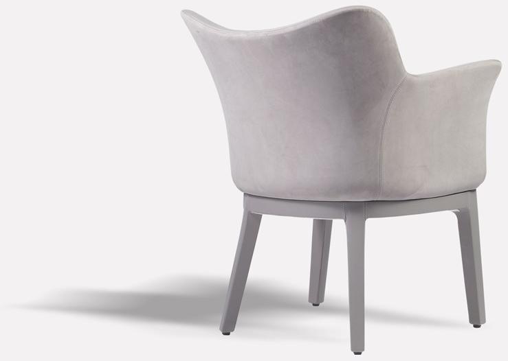 MORADA Мягкое кресло из нубука с подлокотниками Jenn Jenn dc - Вид №2