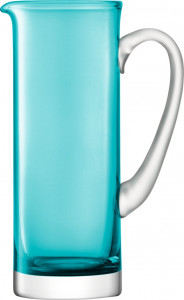 10656135 LSA International Кувшин LSA International, "Basis", 1,5л, бирюзовый Стекло