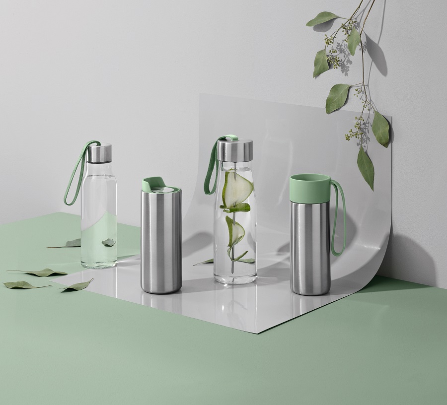 Термос 350 мл эвкалиптовый Urban To Go EVA SOLO ДИЗАЙНЕРСКИЕ 00-3871925 Зеленый  - Вид №1