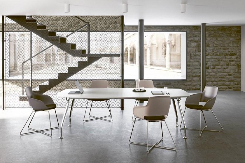 Sinetica Прямоугольный стол для совещаний Glamour sun-id-1351861 - Вид №4