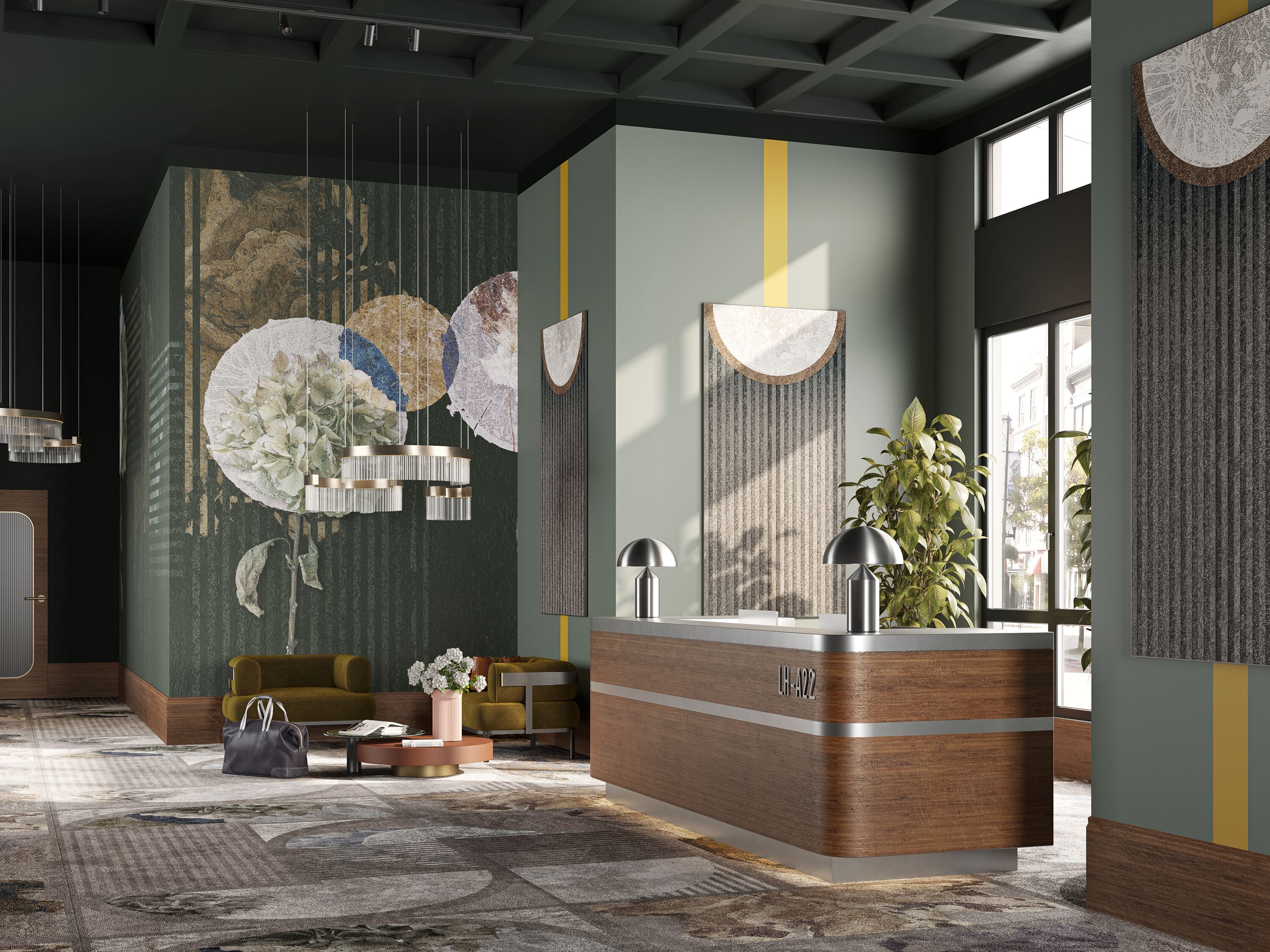 Обои с цифровой печатью Inkiostro Bianco Travelogue ARCH-00047420