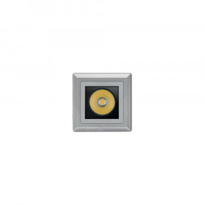 8470011 Встраиваемый в пешеходный пол Platek NANO FULL INOX QUADRATO  NANO FULL INOX - 1 LED 3000K 14°
