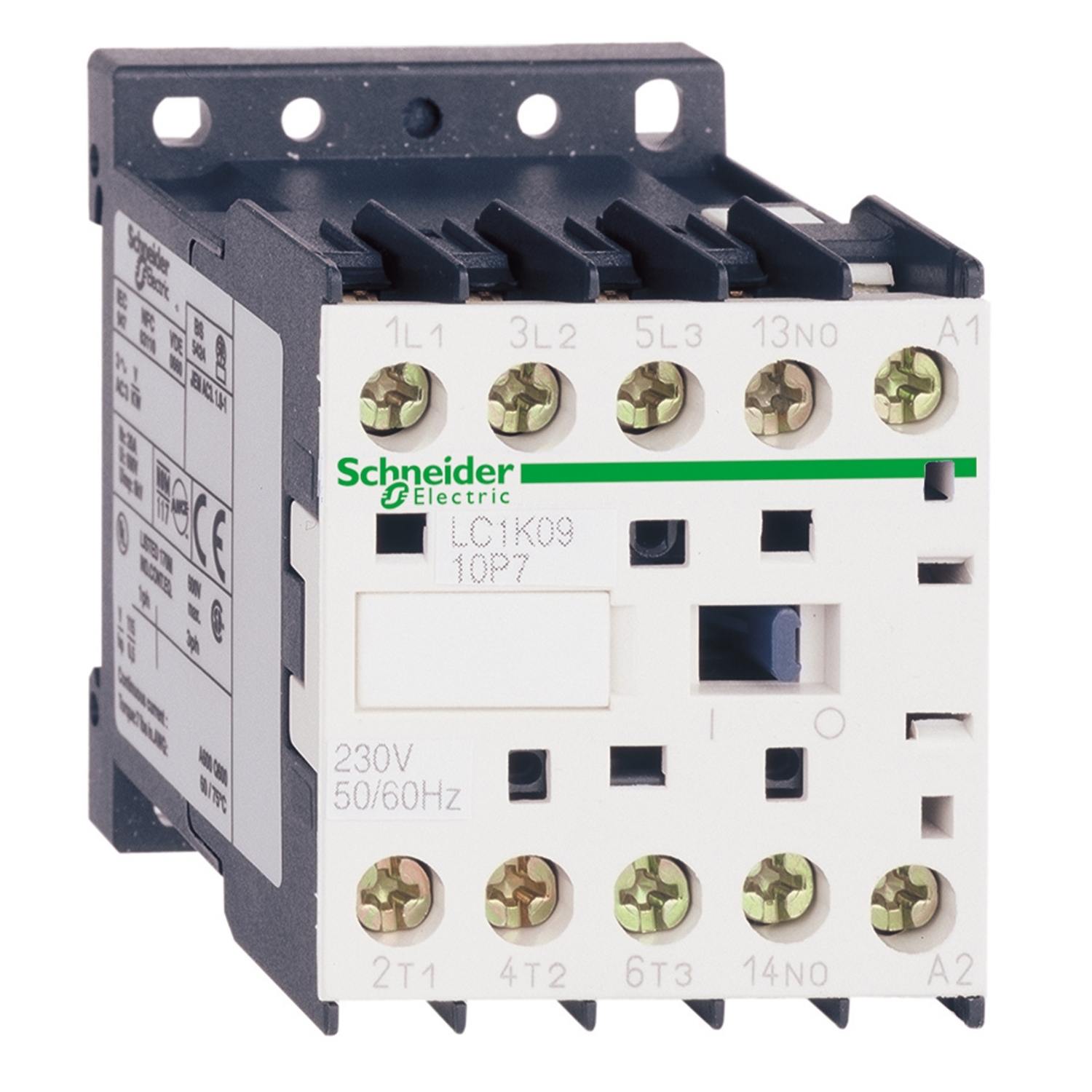 LC1K1610P7 Контактор LC1K 3P 16А 400/230В AC 7.5кВт Schneider Electric TeSys 