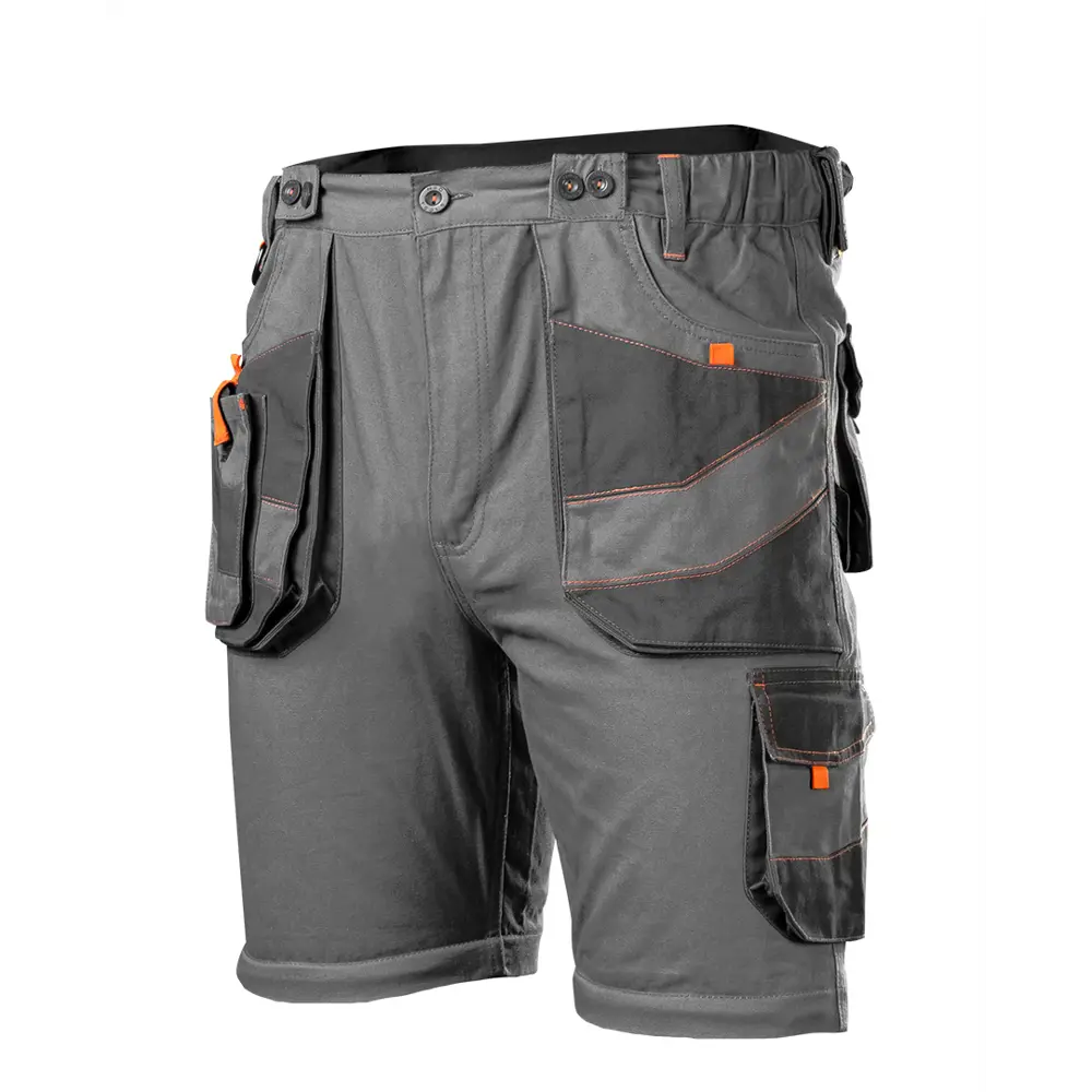 Полукомбинезон рабочий Neo Tools хлопок 100% серый размер XXL рост 187-190 NEO Tools Slim STLM-2113428 - Вид №1