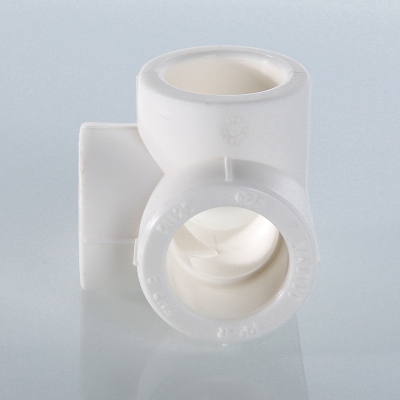 VTp.778.0.025 Фитинг полипропиленовый – крестовина двухплоскостная Valtec 25 мм  - Вид №10