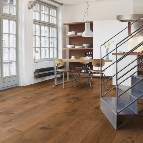 Инженерная доска Boen Chalet Antique Дуб Натур (Гладкая) 2000-4000х300 мм 2100420026 - Вид №12