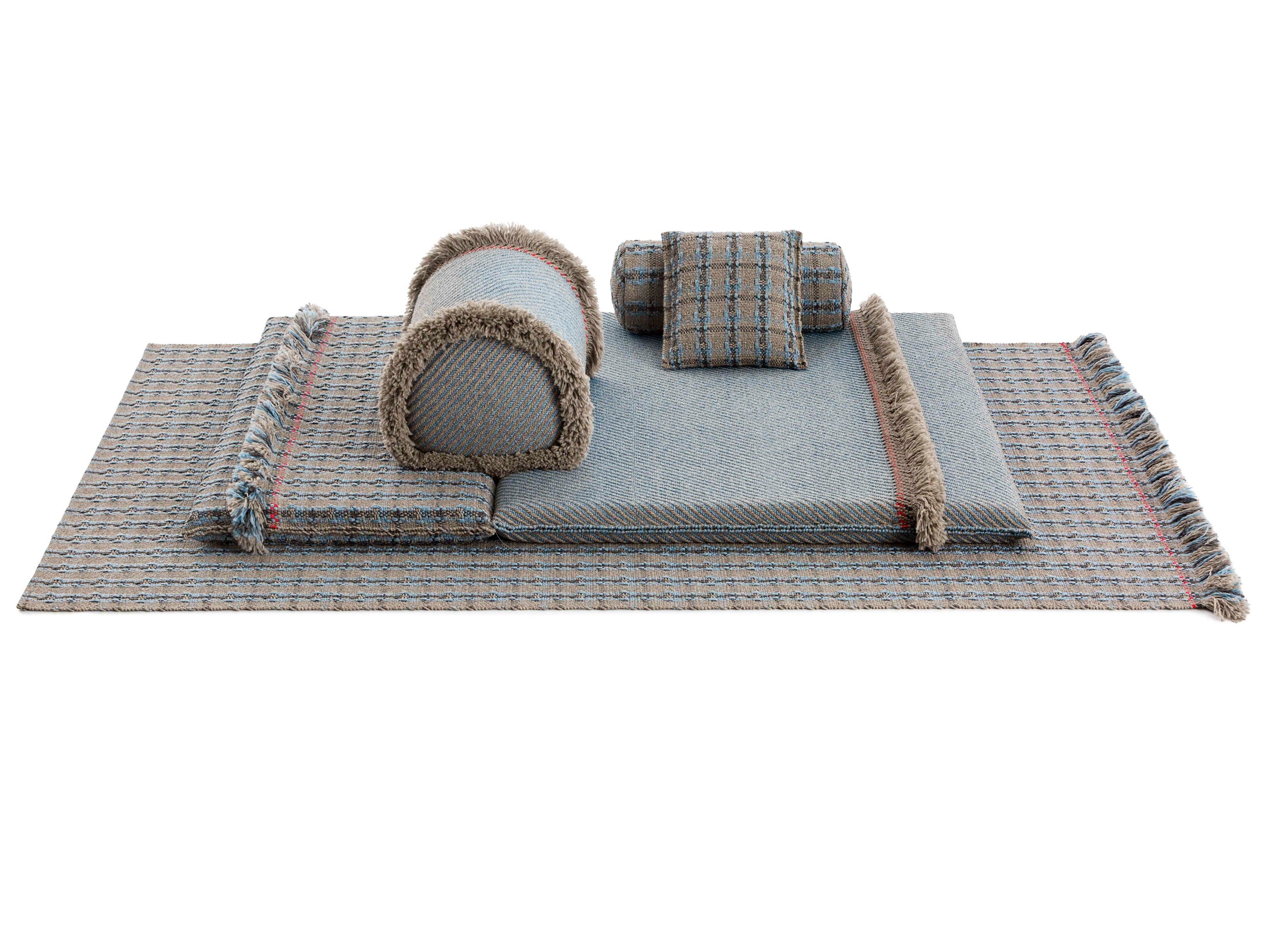 Наружная полипропиленовая цилиндрическая полосатая подушка GAN Garden Layers ARCH-00033322 - Вид №4