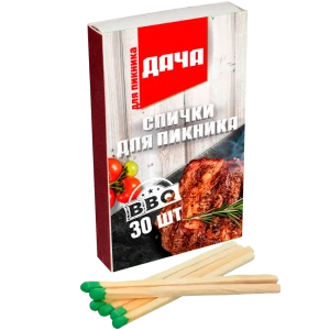 Спички Дача для пикника 30 шт.