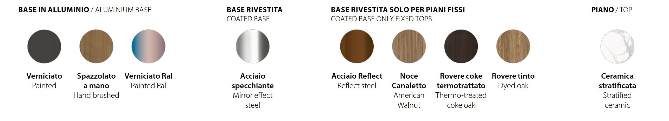 Фиксированный и выдвижной стол с керамическим верхом RIFLESSI Shangai ARCH-00095546 - Вид №3