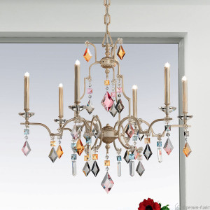 Masiero 3050/3+3 LIZZI avorio люстра подвесная