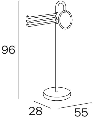 INDA® Совместное полотенце  A05850  - Вид №1
