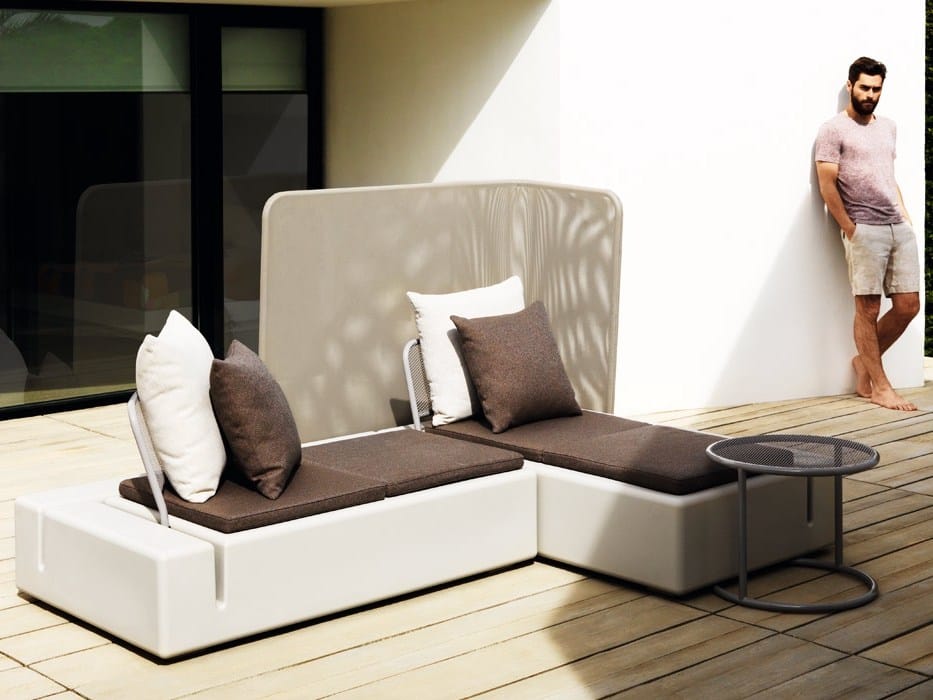 Полиэтиленовый садовый диван Vondom Kes ARCH-00127048 - Вид №7