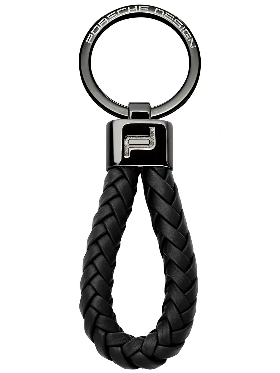 OKY08807.001 Брелок для ключей OKY08807 Keyring Leather Cord Porsche Design Key Holders 