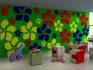 IndakoLab Декоративный деревянный настенный объект Theatre