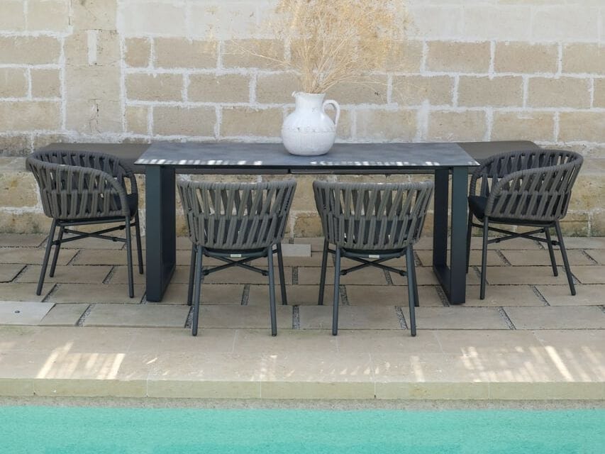 Прямоугольный садовый стол DRIGANI плоская поверхность ARCH-00126575