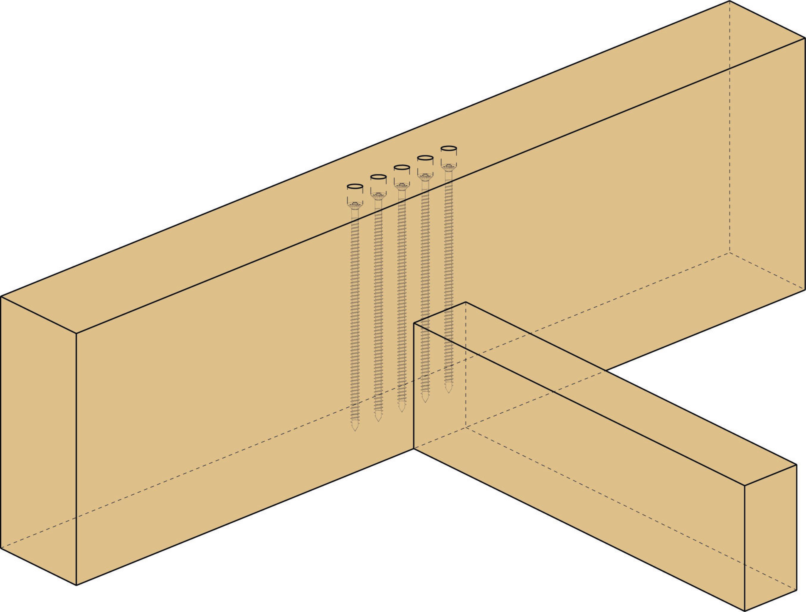 Стальной винт с полной резьбой HECO ITALIA EFG SFS WR-T ARCH-00085861 - Вид №5