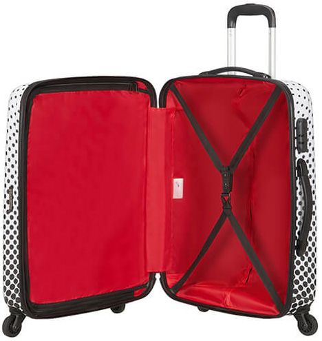 19C-15019 Чемодан 19C*019 Spinner 55 American Tourister LEGENDS DISNEY Polka Dots  - Вид №3