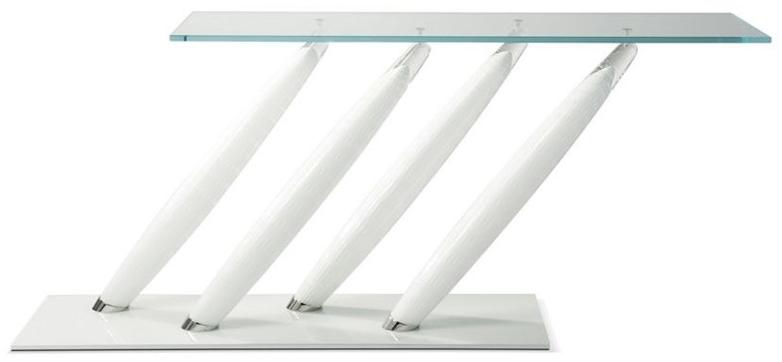 Roche Bobois Консоль из лакированного прямоугольного стекла sun-id-1393607 - Вид №1