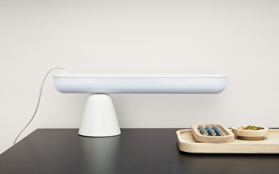 Настольная лампа Acrobat 16.5х44.4х6 см, серая Normann Copenhagen 502122 - Вид №7