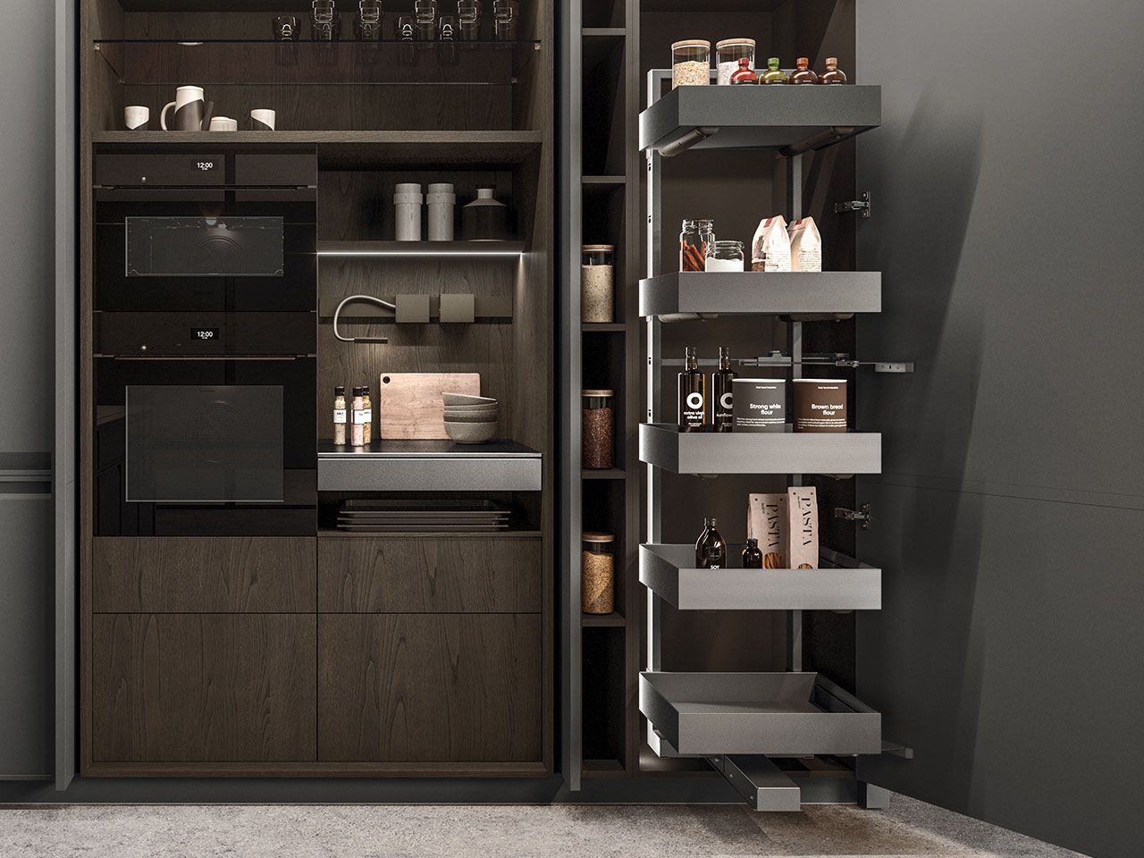 Встроенная кухня с островом Arrital Ak_07 ARCH-00029040 - Вид №11