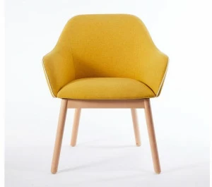 Grado Design Стул с подлокотниками из ткани и ножками из бука Lord Lod-ch-09-t