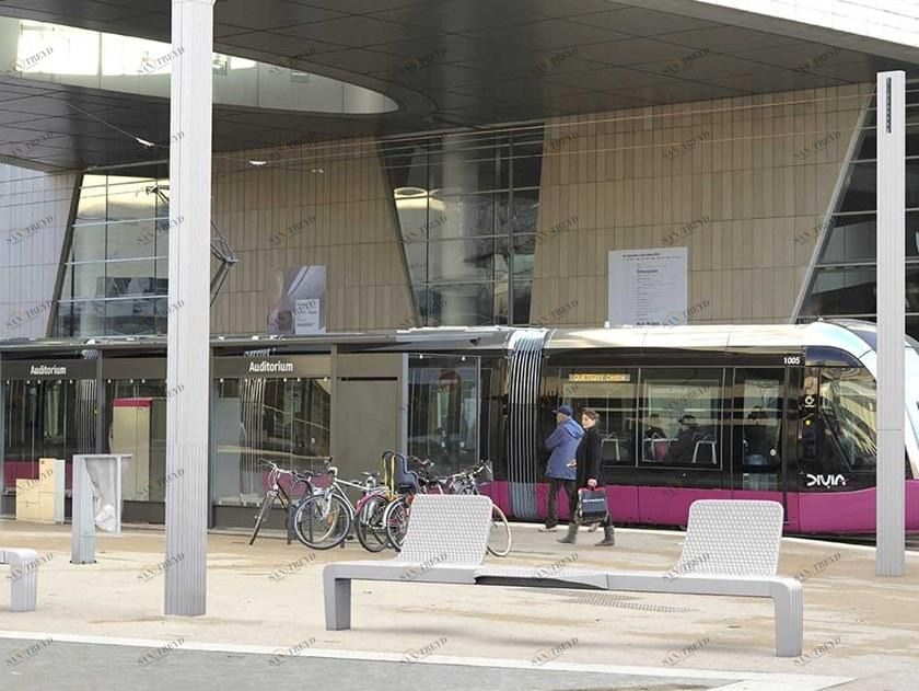 GHM-ECLATEC Модульная скамья со спинкой Ixea sun-id-1365479