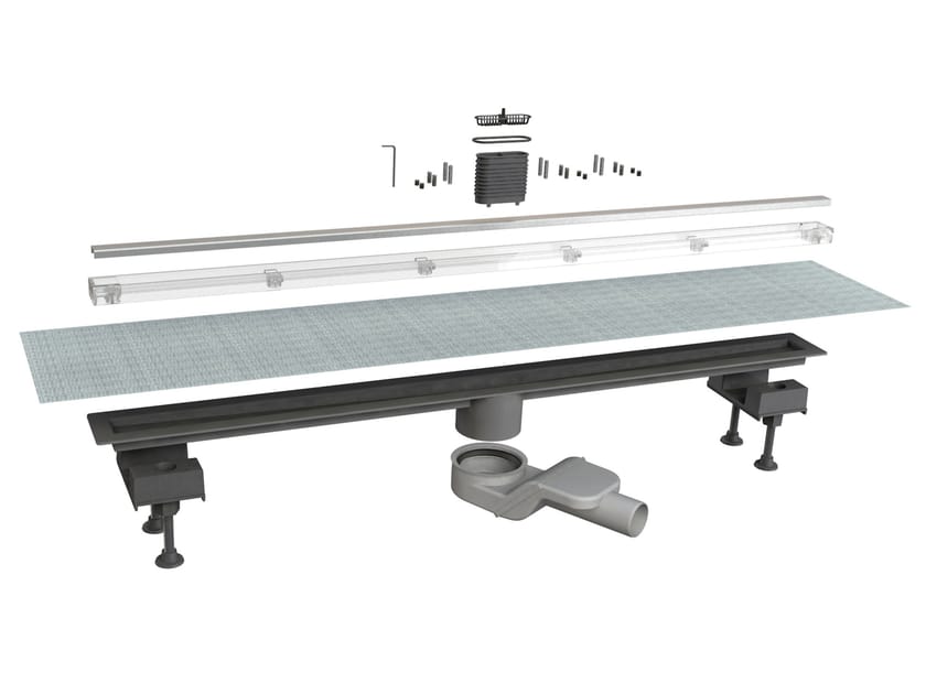 Слив для душа из нержавеющей стали Bonomini Canalissima ARCH-00131766