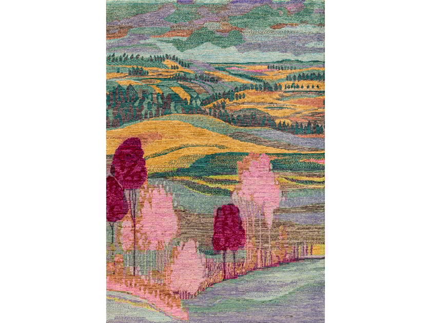 Прямоугольный шерстяной ковер Zollanvari Gabbehs Landscapes ARCH-00000614