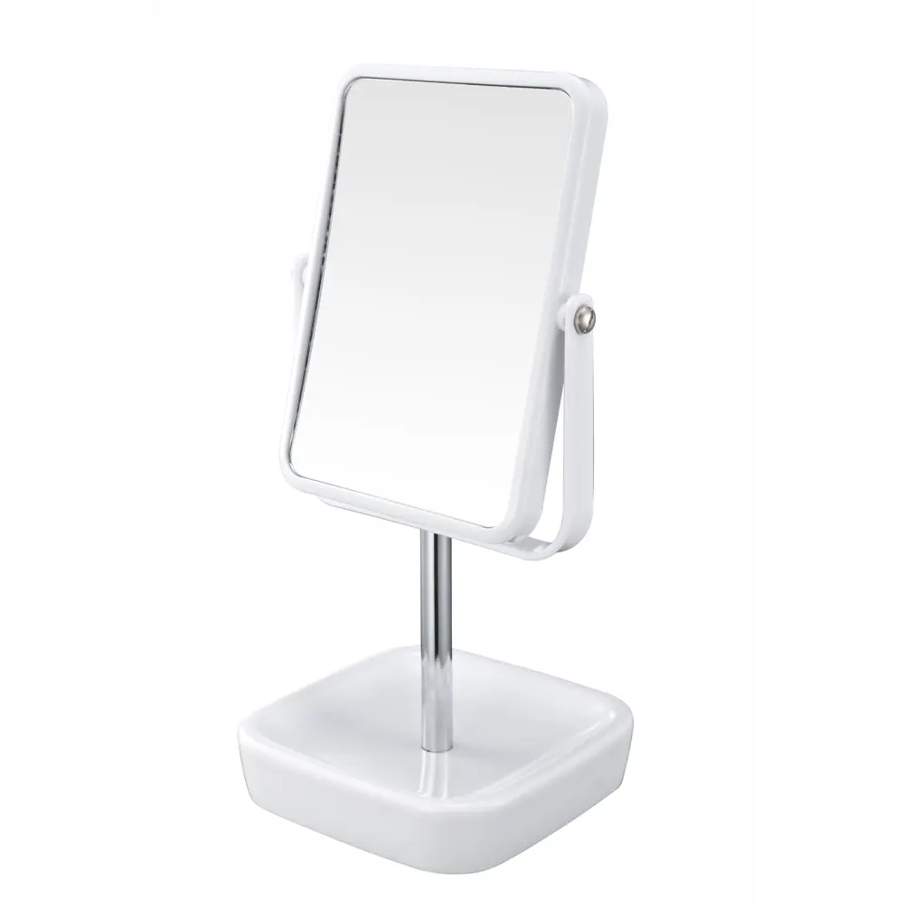 Santreyd Увеличительное зеркало настольное белое 17 см 86199331 нет STLM-0066759