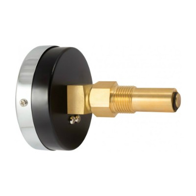 ТМТБ-31T.0410150 Термоманометр ТМТБ-31T с задним подключением Valtec 1/2", 10 бар, 0-150 °C  - Вид №1