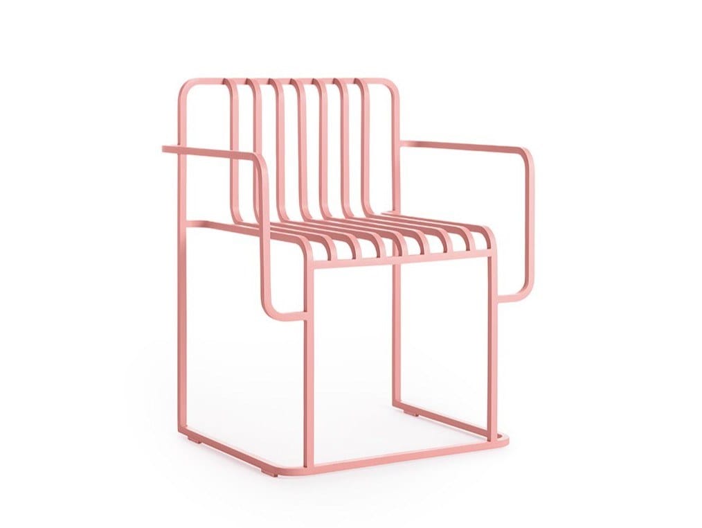 Алюминиевый стул с подлокотниками Diabla гриль ARCH-00143391