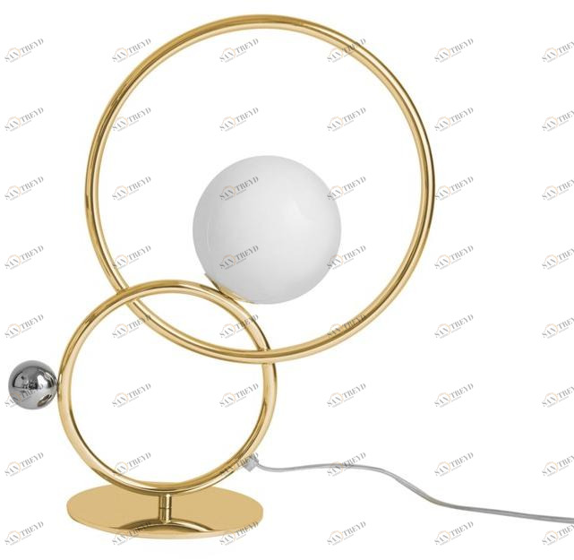 VeniceM Настольная светодиодная лампа из латуни с диммером Zoe sun-id-1486283