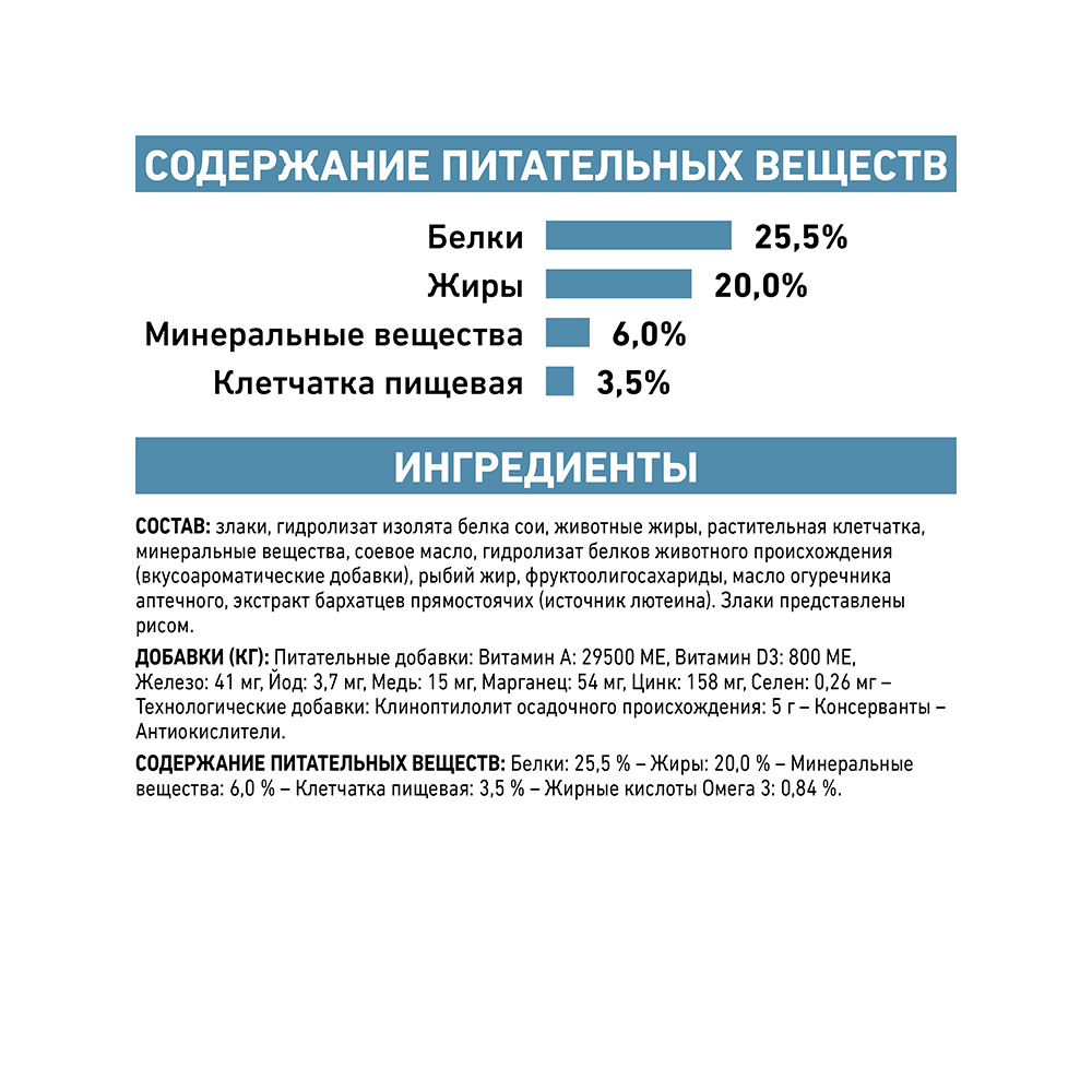 Т0023144 Корм для кошек Vet Diet Hypoallergenic DR25 при пищевой непереносимости, птица сух. 2,5кг ROYAL CANIN  - Вид №7