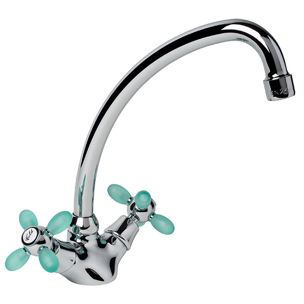 022 SPECTRUM green  Смеситель для кухни  ARGO kran 