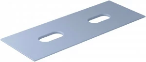 Керамическая полка с двумя отверстиями 121x46 Синий 2054ON GALASSIA Tabulae