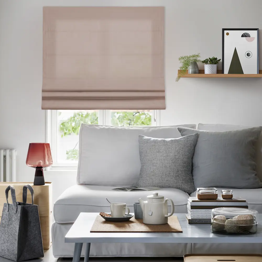 Римская штора Helena 180x190 см бежевая ЭСКАР STLM-2014629 - Вид №4