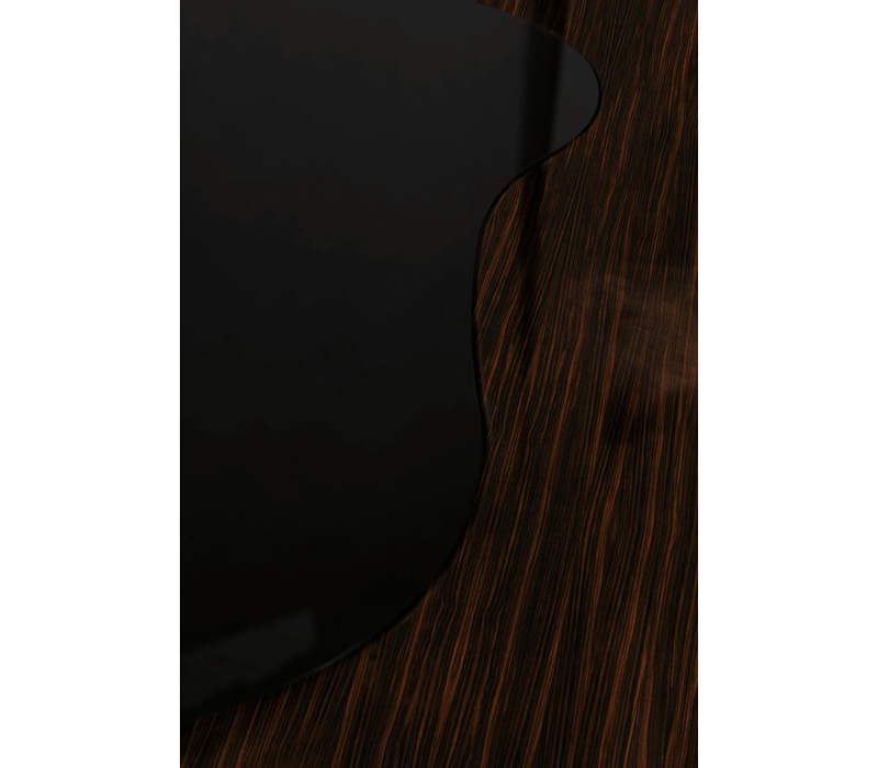 0-055 Центральный стол Wave из черного дерева Boca Do Lobo  - Вид №6