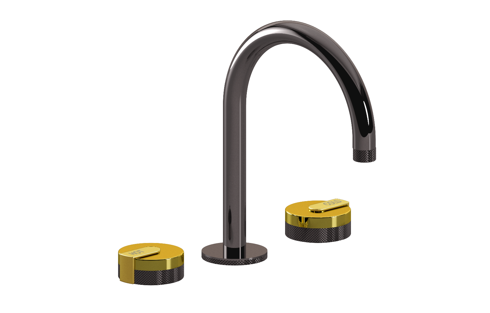 E-11512-R1PB-L1BB-OX Смеситель для умывальника на 3 отвертия GRAFF MOD+