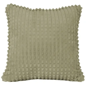 Подушка декоративная «Плюш», 43х43 см, цвет коричневый