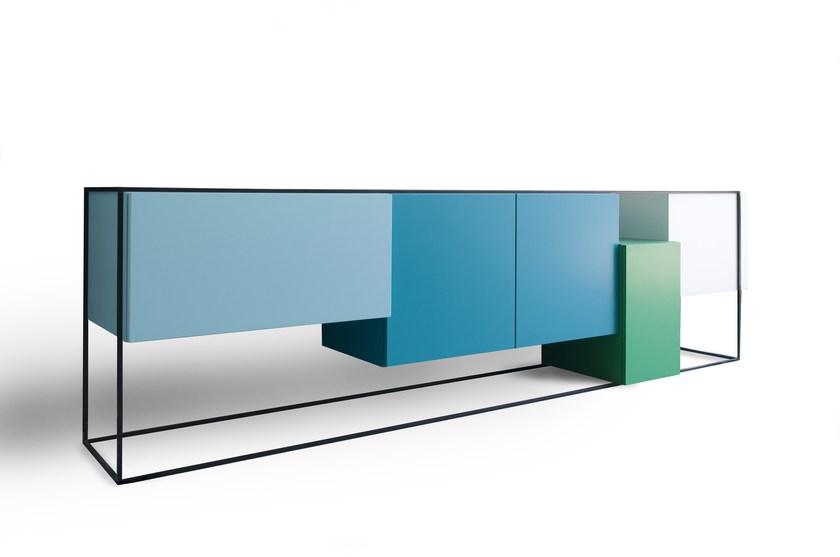 Moca Буфет лакированный с распашными дверцами sun-id-1430209 - Вид №1