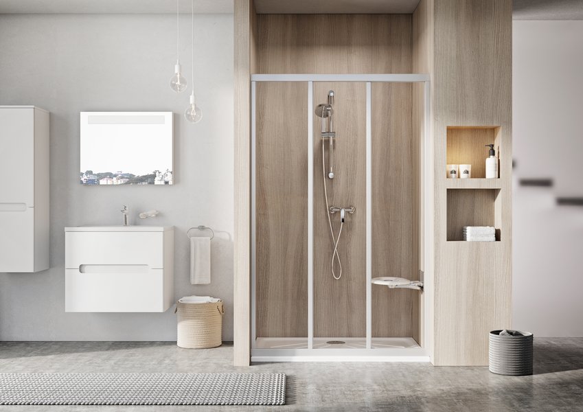 ASDP3-130 белая+Тpанспаpент Ravak 00VJ0102Z1 - Вид №1