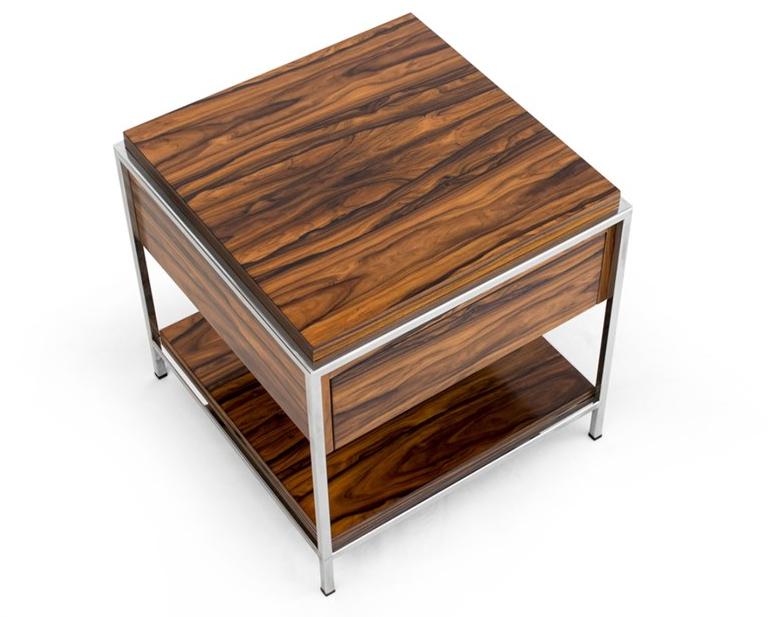 Mytto Квадратный деревянный журнальный столик с вещевым ящиком Larforma sun-id-1501039 - Вид №3