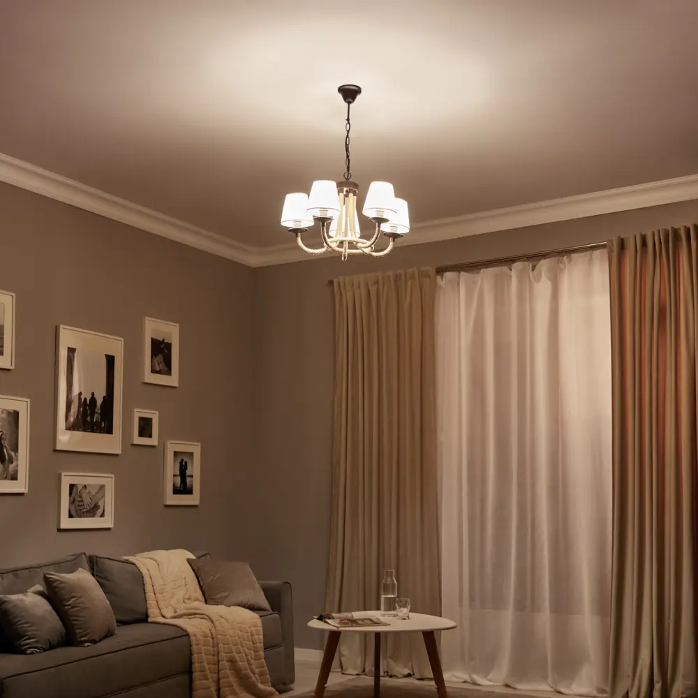 Люстра Freya FR4402-PL-05-GB - элегантное освещение для просторных помещений 89168088 STLM-0079382 - Вид №7