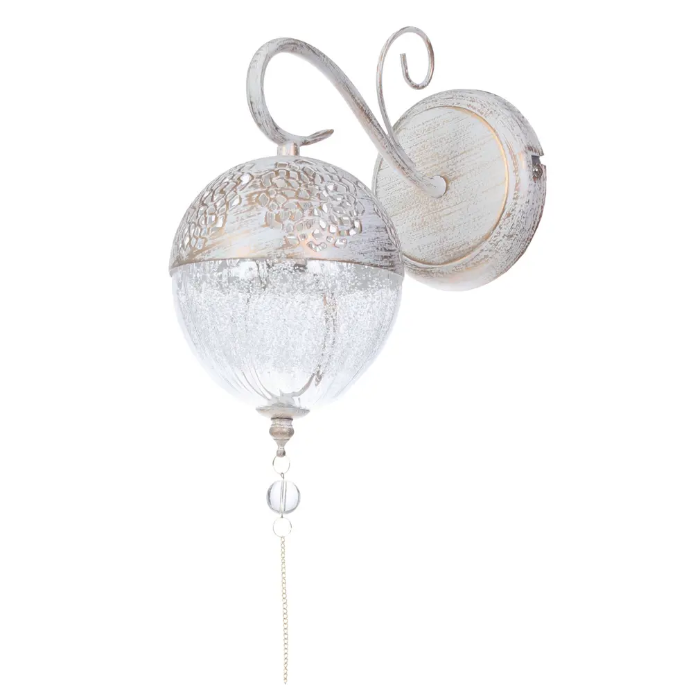 Бра «Grace» 657/1А 1хЕ14х40 Вт цвет белый/золотой Escada STLM-2161267 - Вид №1