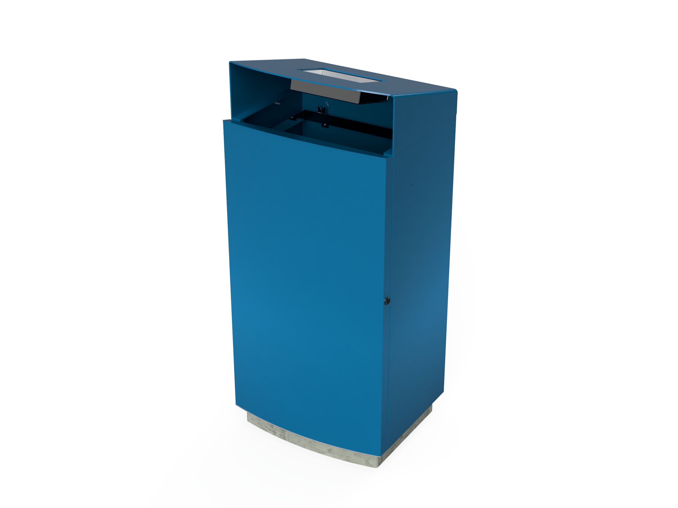 Стальная корзина для мусора с пепельницей Studio Città EASY ARCH-00123038