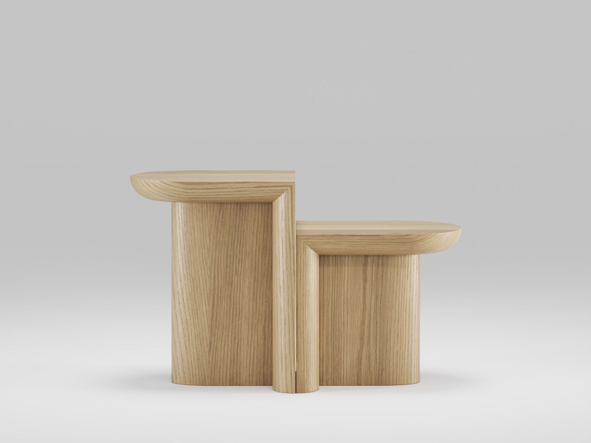 Журнальный столик из дуба Wewood Re-form ARCH-00124567 - Вид №3