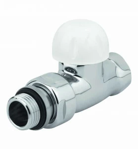 Carlo Poletti V78700E Клапан термостатический, угловой с подключением стальной трубы.